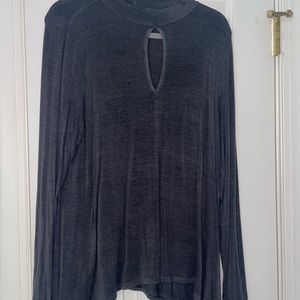 Gray Long sleeve shirt